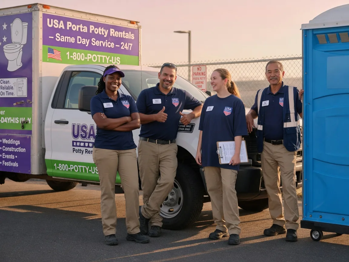 Porta Potty Rental company in Fairchance, PA